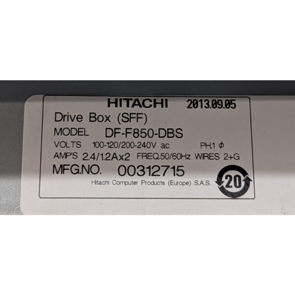 Шасси СХД DF-F850-DBS, Hitachi HDS F850-DBS