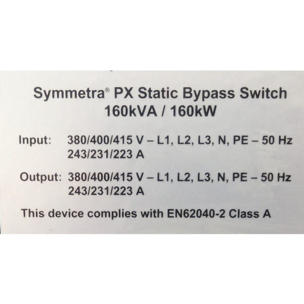 Модуль sysw160kh, APC Symmetra