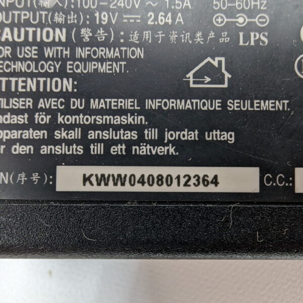 Адаптер питания ADP-50GH REV B, Delta, 12V, сила тока 4.16A мощность 50W, разъем 5.5x2.5 мм