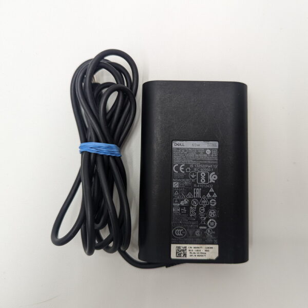 Адаптер питания LA65NM130, 0G4X7T, Dell, 19.5v, 3.34a, 65W, разъём (7.4mm x 5.0mm), внутри игла, Dell Latitude E7250