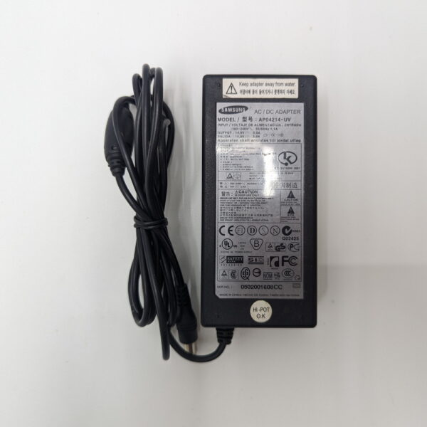Адаптер питания AP04214-UV, Samsung, 14.0V, 3.00A, 6.5x4.4mm, с иглой