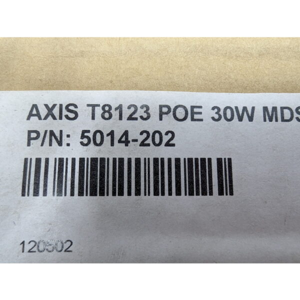 Адаптер питания 5014-201-01, PD-9001G-40/AC, QS-6551-01N A05, AXIS, 30W, PoE инжектор