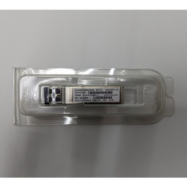Трансивер 740-021309, FTLX1471D3BCL-J1, 550-031761-02, 21CFR1040.10, Finisar, Juniper, 10 Gb