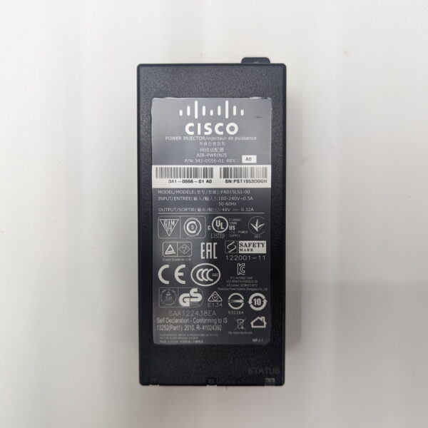 Адаптер питания 341-0556-01, FA015LS1-00, AIR-PWRINJ5, Cisco, PoE инжектор