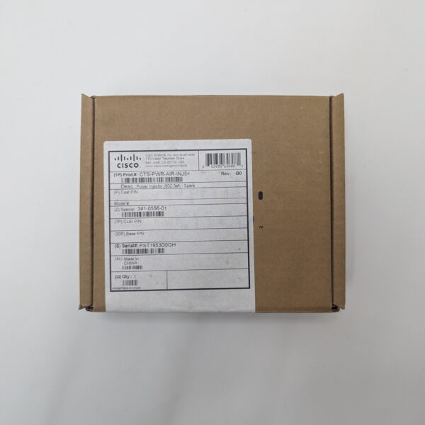 Адаптер питания 341-0556-01, FA015LS1-00, AIR-PWRINJ5, Cisco, PoE инжектор