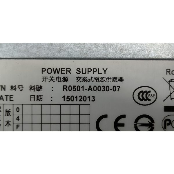 Блок питания TDPS-600FB A, 3285197-A, R0501-A0030-07, Delta Electronics, Hitachi HDS HUS110, HUS130, HUS150, DF-F850-DBL, 600W
