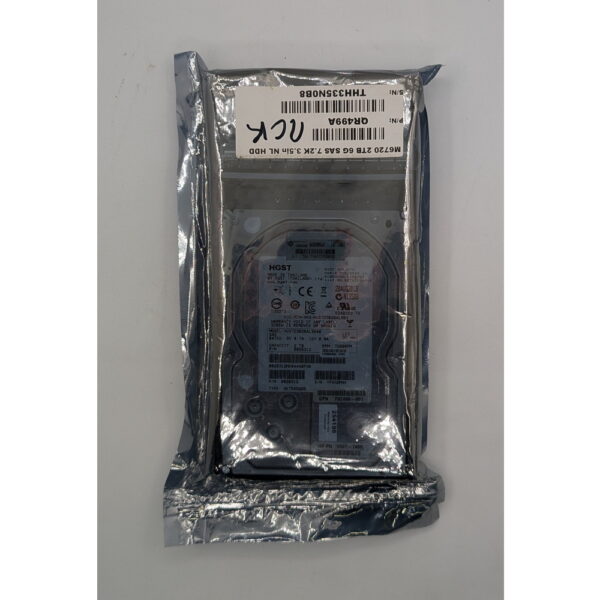 Жесткий диск HUS723020ALS640, 702499-001, QR499A, 0B26312, HGST, HP, 2 Тб, SAS, 3.5