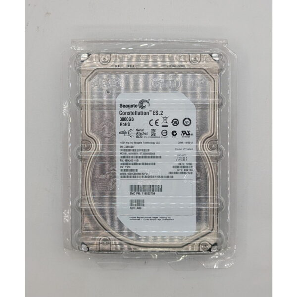 Жесткий диск ST33000650SS, 9SM260-031, Seagate, 3 Тб, SAS, 3.5