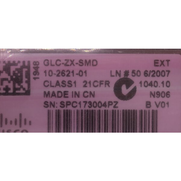 Трансивер GLC-ZX-SMD, Cisco, 1 Gb