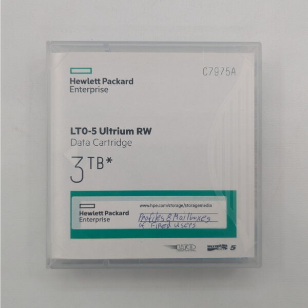 Картридж C7975A, HP, LTO-5, 3 ТБ