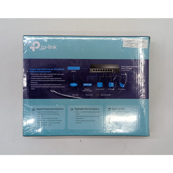 Коммутатор TP-Link TL-SG1008P