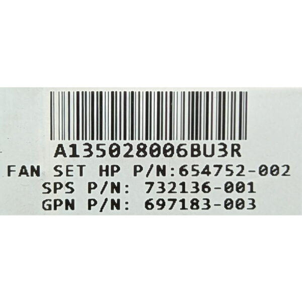 Вентилятор 667882-001, 822531-001, 654752-002, 732136-001, GFM0412SS, HP ProLiant DL360p Gen8, DL360e Gen8