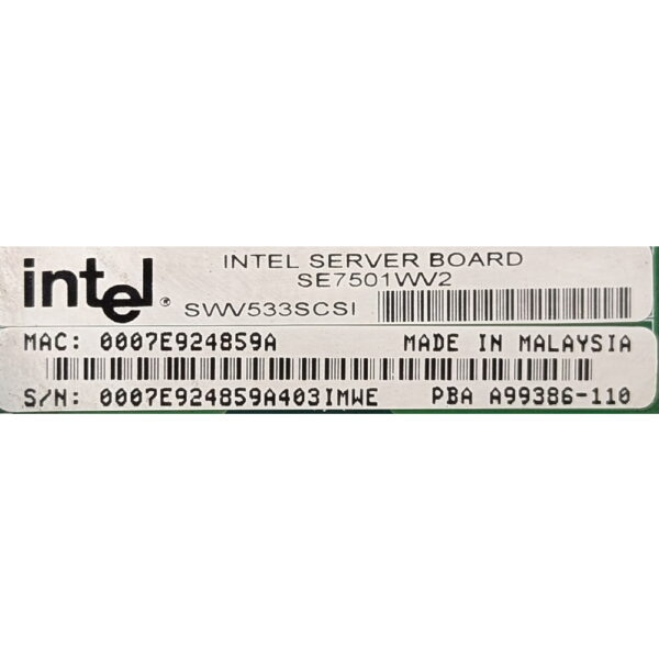 Материнская плата A99386-110, Intel, Socket LGA604