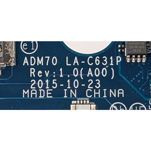 Материнская плата LA-C631P, 0C0NC4, Dell Latitude E5470, CPU i5-6200U (SR2EY)
