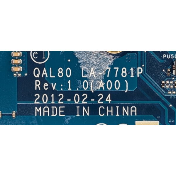Материнская плата LA-7781P, 09F96H, Dell Latitude E6430