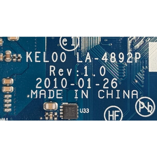 Материнская плата 593842-001, LA-4892P, HP Probook 6440B, 6540B
