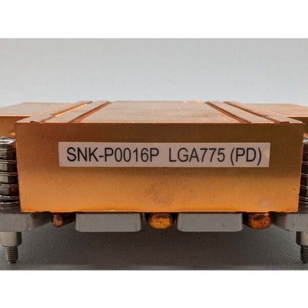 Радиатор SNK-P0016P, Supermicro, LGA775, 1U