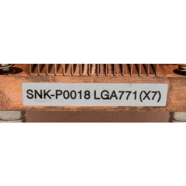 Радиатор SNK-P0018, Supermicro, LGA771, 2U