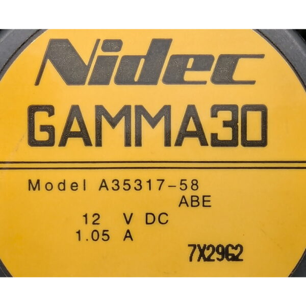 Вентилятор A35317-58 ABE, Nidec, 12 В, 1,05 А