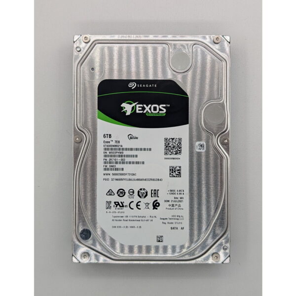 Жесткий диск ST6000NM021A, 2R7101-003, Seagate, 6 Тб, SATA, 3.5