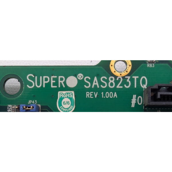 Backplane SAS823TQ, Supermicro SC823T, SC822T