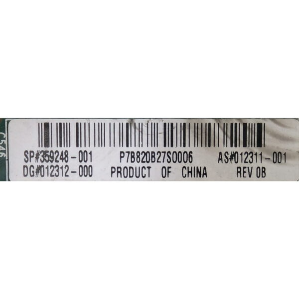 PCIe Riser 012311-001, 012312-000, 359248-001, HP ProLiant DL380 G4p, DL380 G4