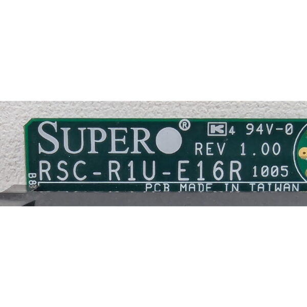 PCIe Riser RSC-R1U-E16R, Supermicro SC818T