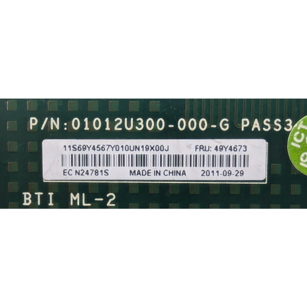 PCIe Riser 49Y4673, 69Y4567, 01012U300-000-G, IBM System X3250 M3