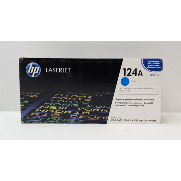 Картридж Q6001A, 124A, голубой, HP LaserJet CM1017 MFP, 1015 MFP, 2605DTN, 2600N, 2605DN, 2605, 1600