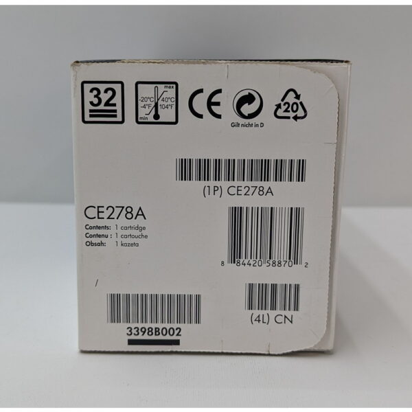 Картридж CE278A, 78A, черный, HP LaserJet Pro P1566, P1606dn, M1536dnf