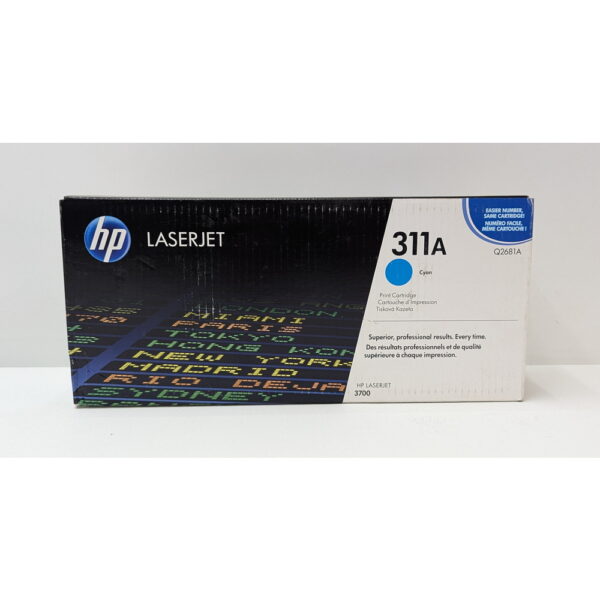 Картридж Q2681A, 311A, голубой, HP LaserJet 3700, 3700DN, 3700DTN, 3700N