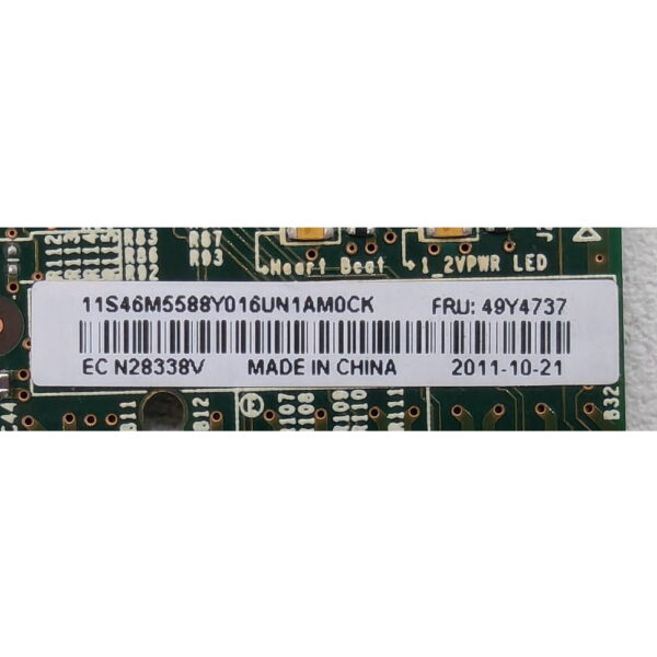 Контроллер RAID 49Y4737, 46M5588, IBM BR10il v2 LSISAS1064E Int-1xSFF8087 4xSAS/SATA RAID10 U300 For xSeries x3200M3 x3250M4 x3250M3 x3400M2 x3620M3