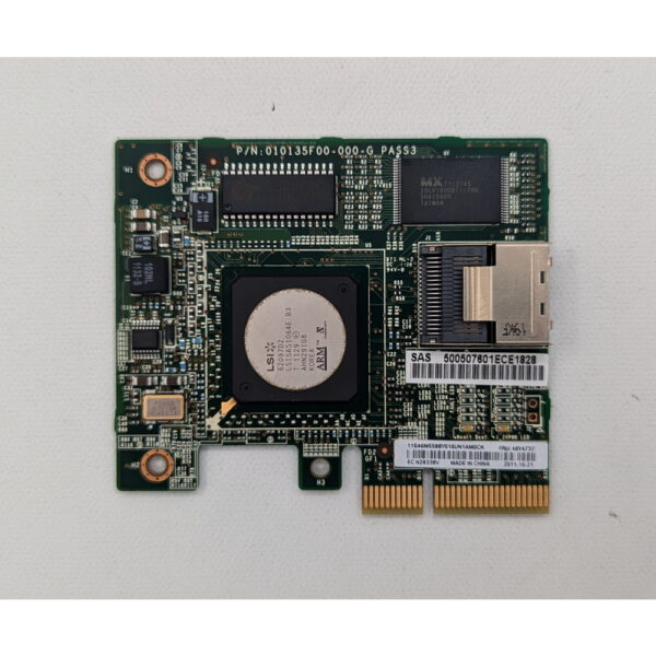 Контроллер RAID 49Y4737, 46M5588, IBM BR10il v2 LSISAS1064E Int-1xSFF8087 4xSAS/SATA RAID10 U300 For xSeries x3200M3 x3250M4 x3250M3 x3400M2 x3620M3
