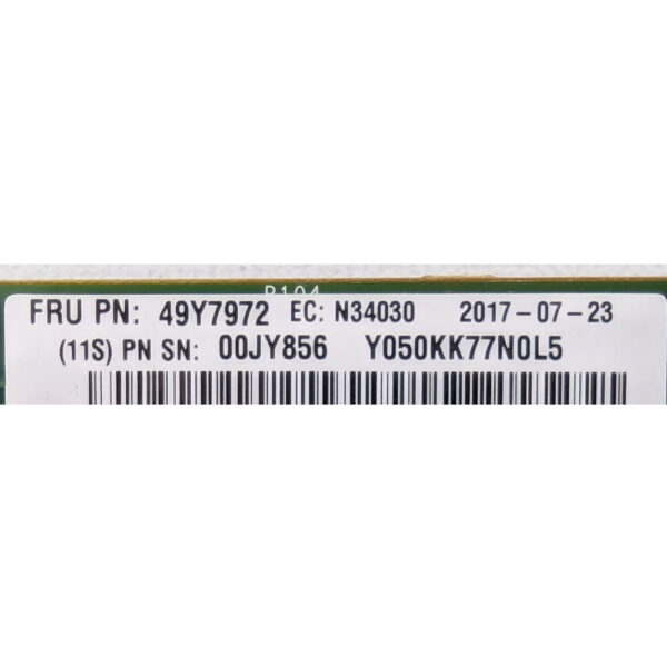 Сетевая карта 49Y7972, 00JY856, IBM, Intel X540-T2, PCIe, 2 X 10GbE