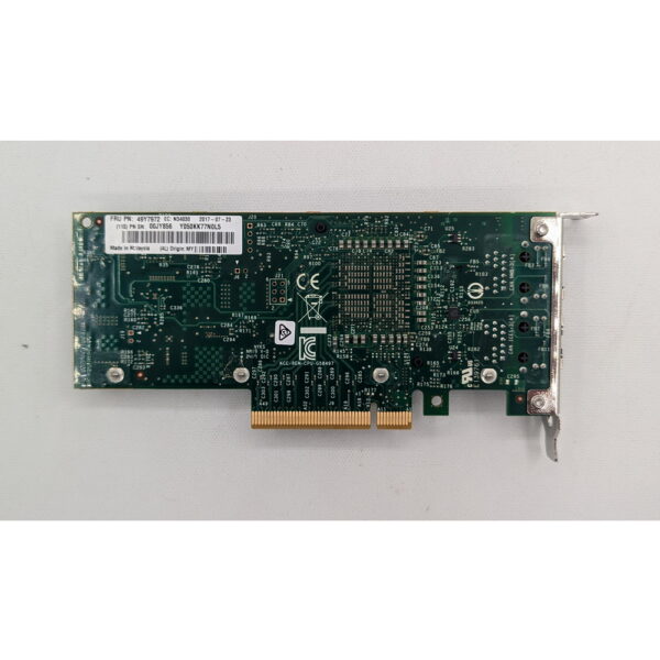 Сетевая карта 49Y7972, 00JY856, IBM, Intel X540-T2, PCIe, 2 X 10GbE