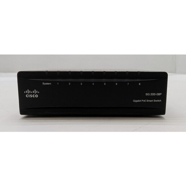 Коммутатор SG200-08P, Cisco, без БП