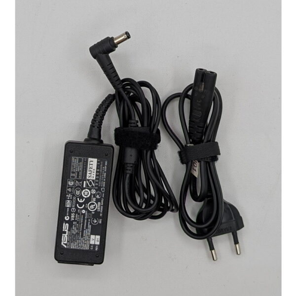 Адаптер питания ADP-40PH AB, Asus Eee PC, 19v, 2.1a, 40w, (разъём 2.5x0.7мм), с кабелем питания