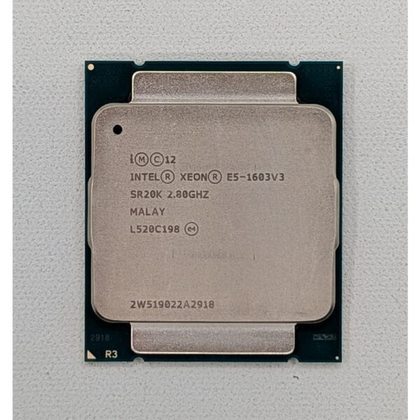 Процессор Intel Xeon E5-1603 v3, 4 cores, 2.8 GHz, SR20K