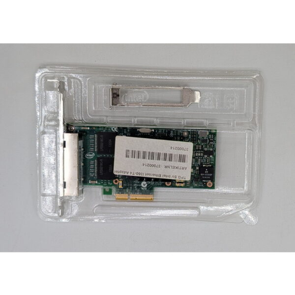 Сетевая карта 03T8760, I350-T4, Intel, Lenovo Thinkserver, PCIe, 4 x 1 Гб/с, 4 x RJ45