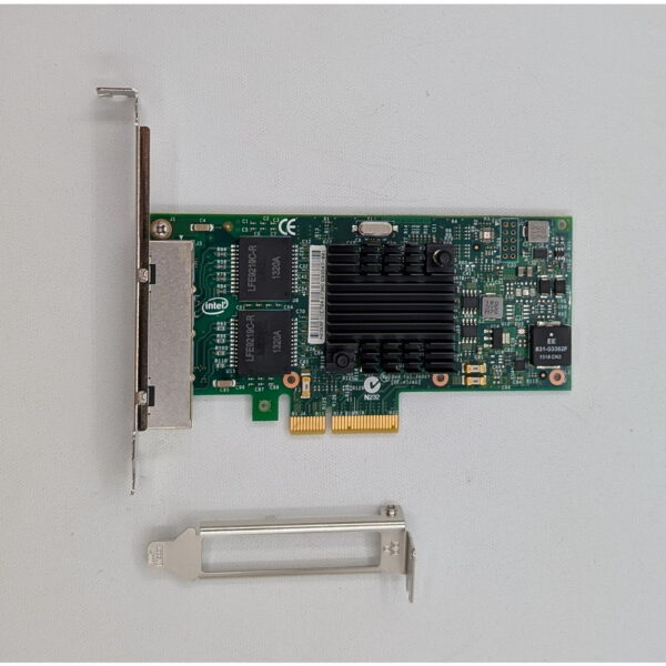 Сетевая карта 03T8760, I350-T4, Intel, Lenovo Thinkserver, PCIe, 4 x 1 Гб/с, 4 x RJ45