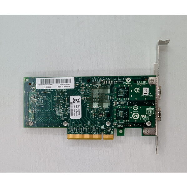 Контроллер Fibre Channel 03T8764, X520-DA2, Intel, Lenovo Thinkserver, PCIe, 2 X 10 Гбит/сек