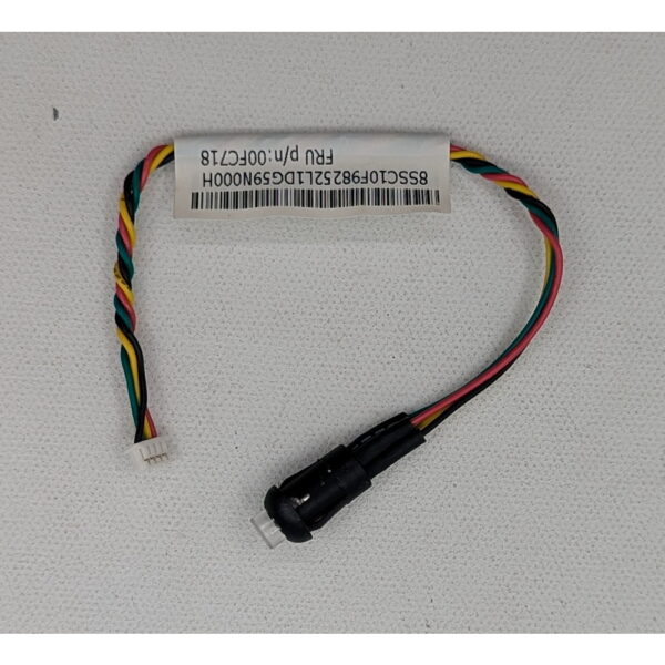 Кабель 00FC718, Lenovo Rear UID Switch, Blue LED