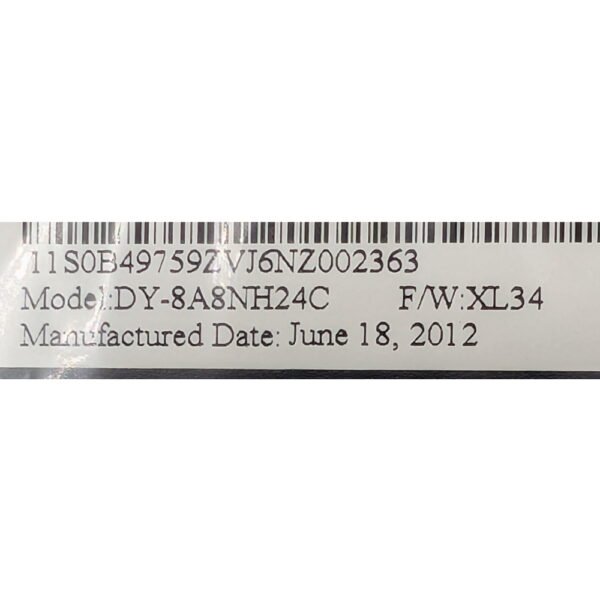 Привод DVD-RW 03X4432, DY-8A8NH24C, Lenovo ThinkServer RD330, USB