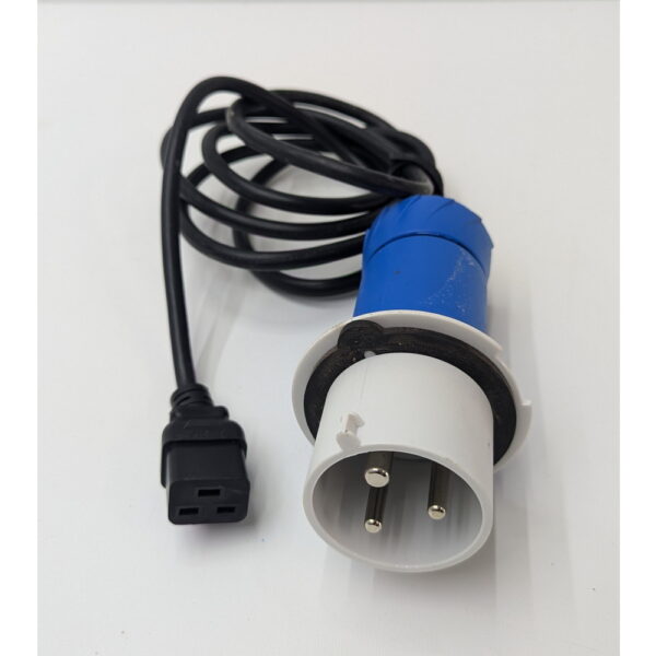 Вилка кабельная PKE32M723, Schneider Electric, 32А, 2P+E, IP67, 220В, с кабелем C19 2,2 M