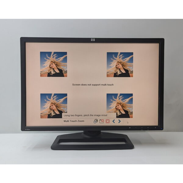 Монитор 583096-700, 583849-001, HSTND-2811-T, VM633A, HP ZR24w, 24", 1920 x 1200, имеются следы эксплуатации