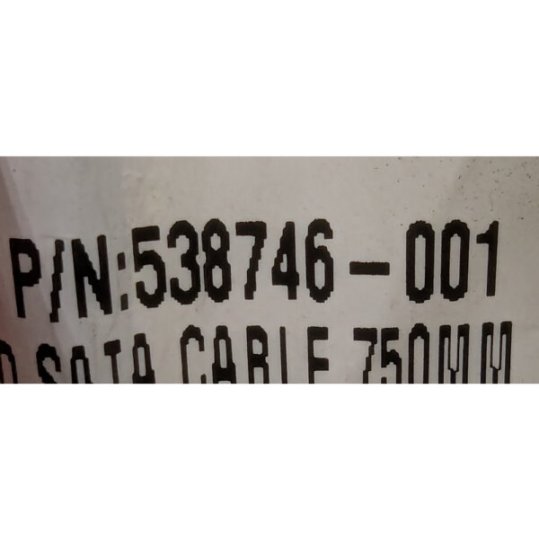 Кабель 538746-001, HP ProLiant DL120 G6, 0.75M