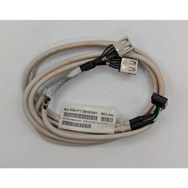 Кабель 490540-001, 6017B0161801, HP Proliant Dl160 G7, Dl165 G7, 850mm