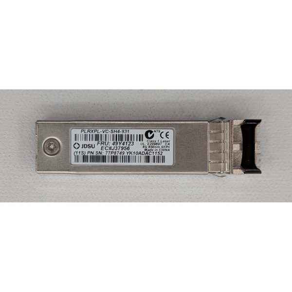 Трансивер PLRXPL-VC-SH4-931, 77P8749, 49Y4123, JDSU, Picolight, IBM, SFP+, 8 Gb, 550m, 850nm