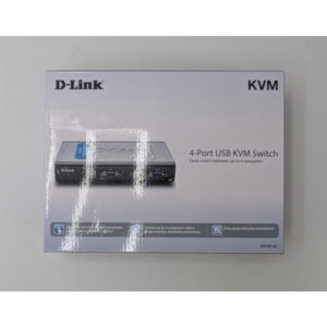 4-портовый KVM-переключатель DKVM-4U, D-Link, VGA, USB