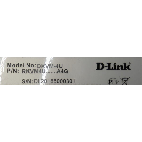 4-портовый KVM-переключатель DKVM-4U, D-Link, VGA, USB